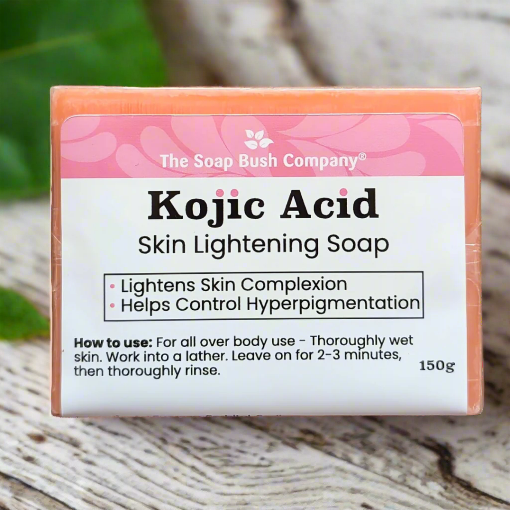 How does kojic acid compare to other skin-lightening ingredients like hydroquinone?, What precautions should you take when using kojic acid soap?, Can kojic acid soap be used with other skincare products?,
What are the top-rated kojic acid soaps for hyperpigmentation?, Does kojic acid soap work for sun damage and age spots?, How do I know if kojic acid soap is right for my skin concerns?
soap bush skin lightening soap,turmeric soap,even skin tone,best kojic acid soap